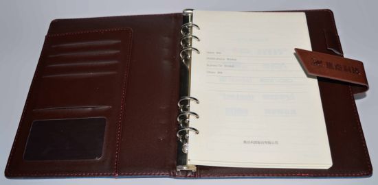 Delicate Yo Binding Note Book Printing with PU Cover