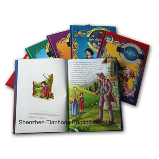 Cmyk Printing Children′s Hardcover Story Book (OEM-HC016)