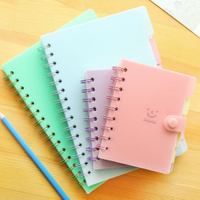 Plastic Cover Wire-O Binding Notebook, Journal Printing